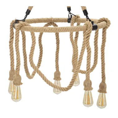 Lampa wisząca ROPE CIRCLE Ø 64x90 cm